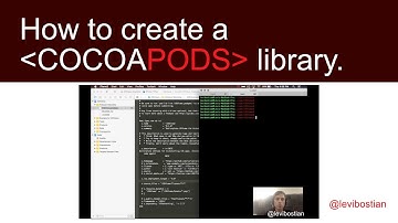 How to create a CocoaPods library. Swift 3