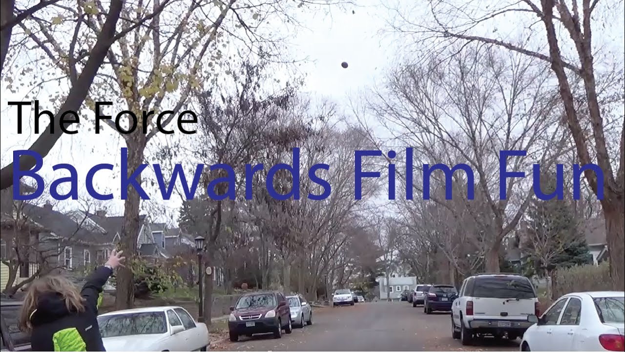 Reverse/Backwards Film Fun 1 YouTube