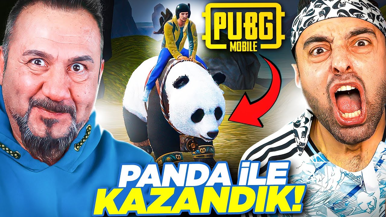 PANDAYA BİNİP WİN ALDIK! | SESEGEL vs ÜMİDİ PUBG MOBİLE OYNUYORUZ