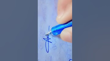 Anindita name signature #shorts #mamonisnewlife #signature #handwritingstyles #sign #uniquesignatur