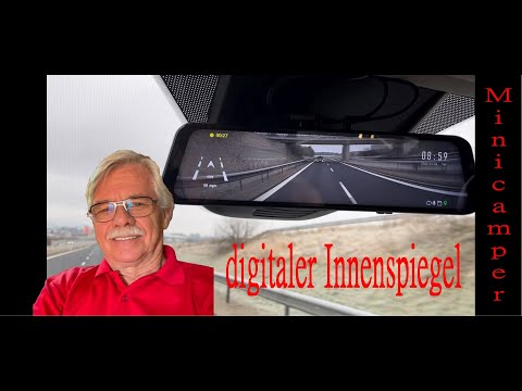 Digitaler Innenspiegel – 4K Spiegel-Dashcam Wolfbox G850