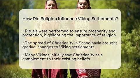 How Did Religion Influence Viking Settlements? - Unmapping Scandinavia