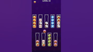 Emoji Sort Puzzle Level 43