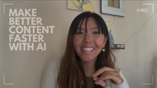 Make twice the content in half the time using AI