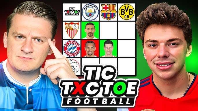 Was using these teams too easy? 🤔 #tictactoe #football #ftbl