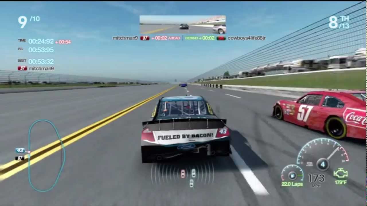 Good Talladega Online Racing Gameplay Nascar The Game Inside Line