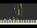Moonlight Sonata 2nd Movement Beethoven Piano Tutorial Synthesia Sheet Music Piano Cover