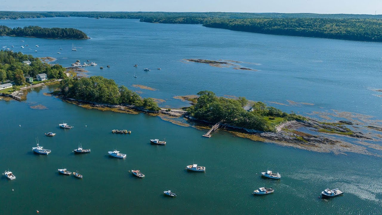 Picturesque Island Cottage Harpswell Maine Home for Sale YouTube