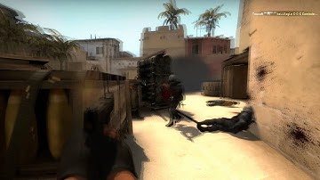 CS:GO - Hilarious 1v3 clutch in Matchmaking! - de_Mirage