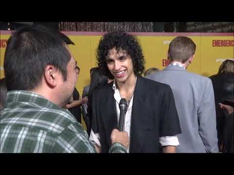 Sebastian Chacon Red Carpet Interview for Prime Video's Emergency