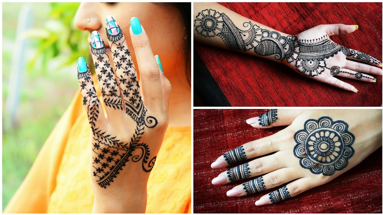 Latest Simple And Easy Arabic, Stylish, Beautiful Mehndi Designs For ...