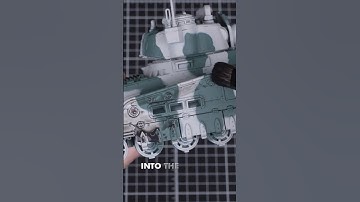How to Paint Snow Tank Camo!