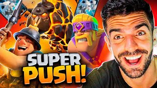 MELHOR E ,MAIS NOVO DECK DE LAVA HOUND DA ATUALIDADE NO CLASH ROYALE!