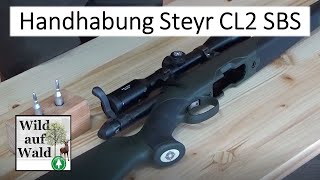 🦌Steyr CL2 SBS: Hantieren mit Jagdwaffen zur Jagdprüfung