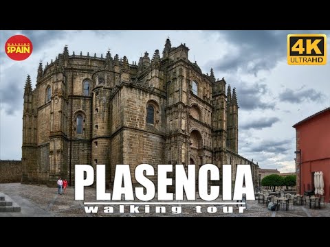 🇪🇸[4K] PLASENCIA Walking Tour | Medieval city host to Edades del Hombre 2022 | Extremadura | #spain