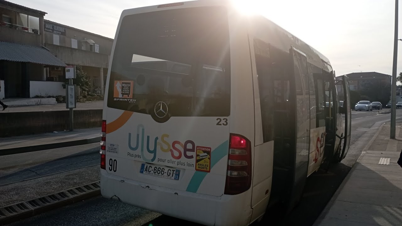 [Ulysse] Mercedes Sprinter City 65 €5 sur la ligne 31 destination PEM Martigues
