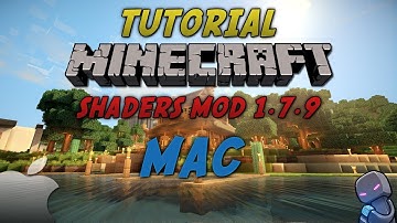 How to Install Minecraft Shaders Mod + OptFine for 1.7.9 & 1.7.5 on Mac | Easy | HD