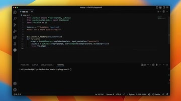 Build Python LLM apps in minutes ⚡️ using Chainlit