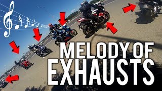 Melody of Exhausts ( 1000cc Motorcycles ) - Part 1