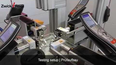 Biaxial testing machine - Biaxialprüfmaschine