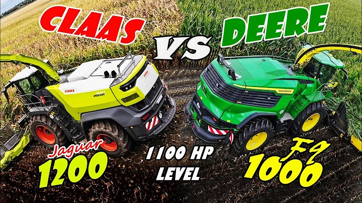 NEW Claas 1200 JAGUAR Vs J.Deere F9 1000 - Which is stronger/faster/cheaper with more output? 2026