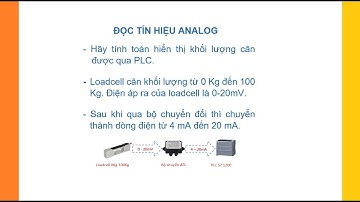 Lập trình xử lý tín hiệu analog input cho PLC S7 1200 trên TIA PORTAL.
