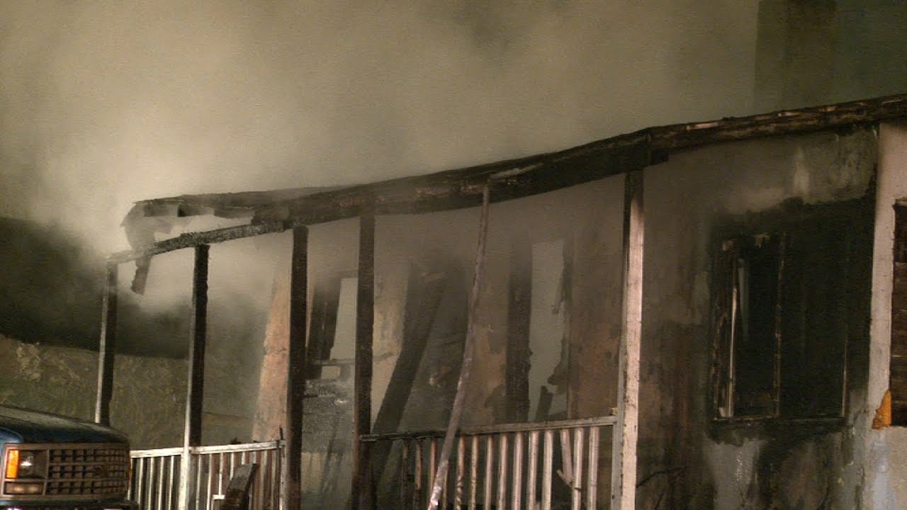 House Explosion And Fire Aftermath Damage From Propane Leak Parkland WA