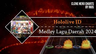 Download lagu hololive ID - Virtual Medley Lagu Daerah 2024 | Clone Hero / YARG / Guitar Band Indonesia