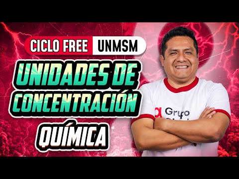 Unidades de concentración🧪 Química [CICLO FREE]