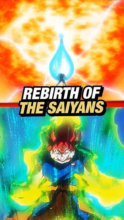 The Rebirth of the Saiyans in Dragon Ball Super Broly  #dragonball #dbz #goku