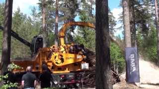 CBI Chipmax 484VR Chipper & CBI 5800 Truck Mounted Grinder