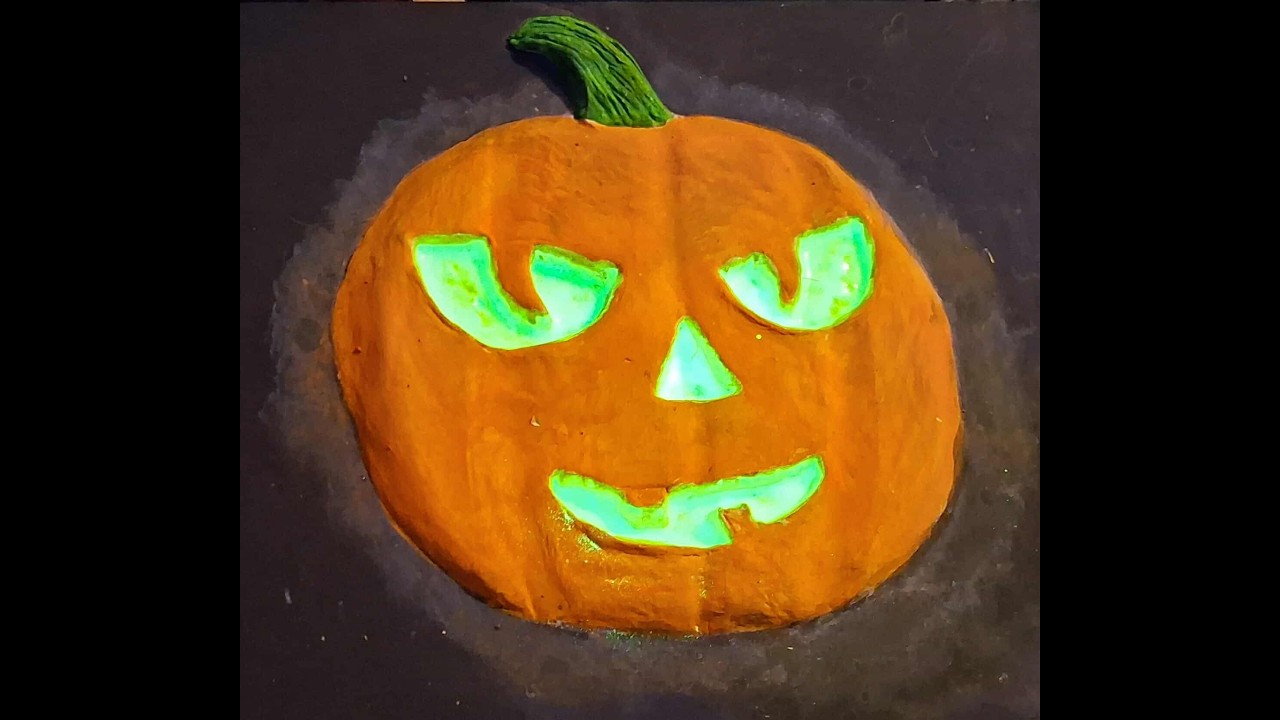 DIY Halloween pumpkin box part 2