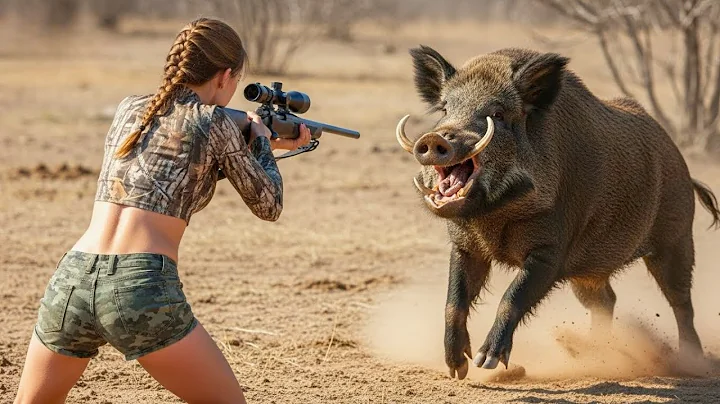 Wild Boar Hunting – Insane Moment as Hunter Drops Wild Hogs with Perfect Shot🔥