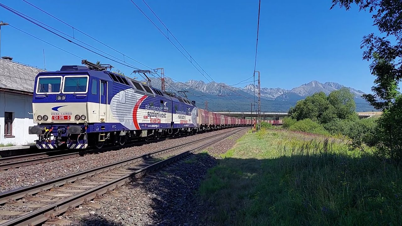 Trains in Slovakia(ZSSK), Summer 2025, part 2 // Vlakovi u okolici planine Tatra, ljeto 2025, 2 dio