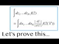A Simple Proof Of The Jacobian Formula | Changing Variables In Multiple Integrals