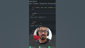 Você sabe trabalhar com listas em Python? #Shorts