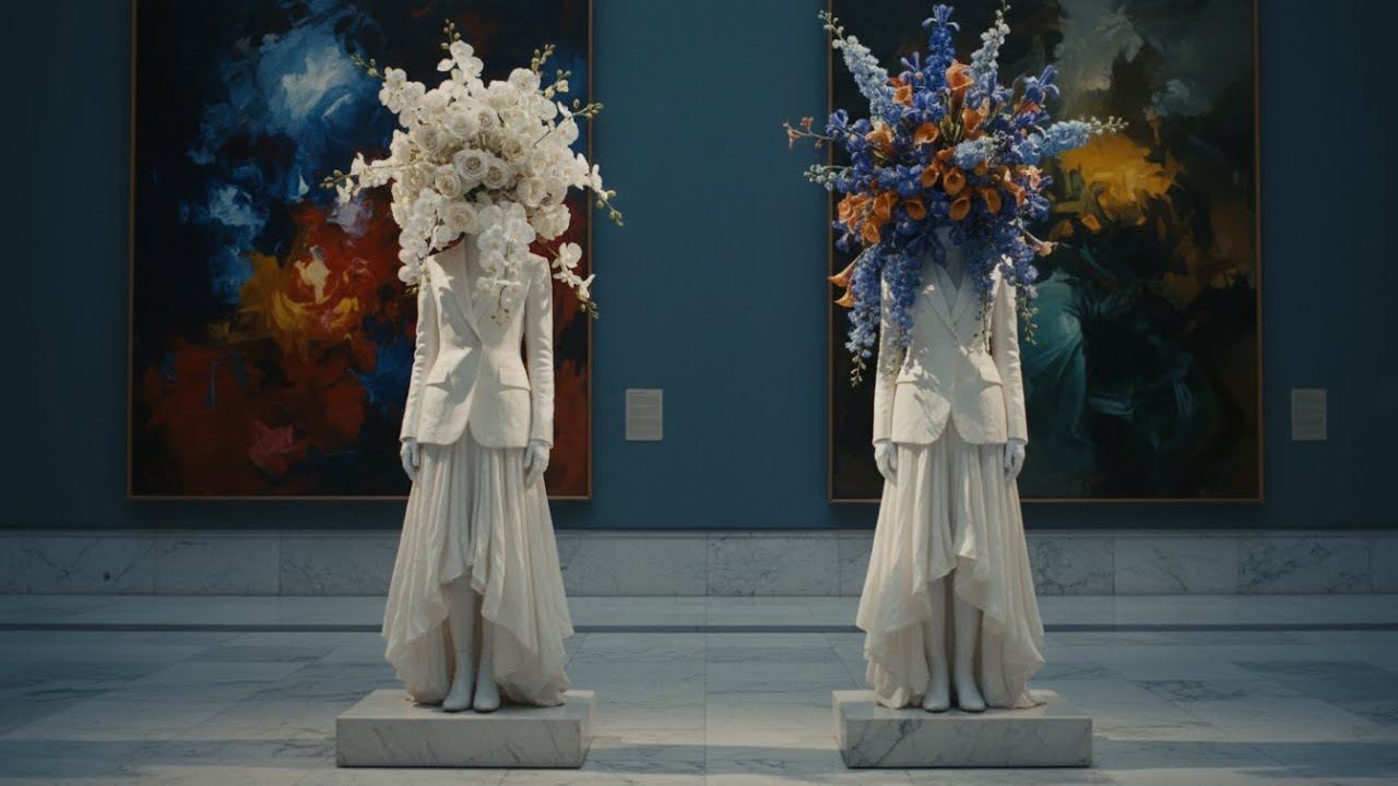 Drawn by the Dark | Midnight Undertow – Surreal AI Dance Film (4K)