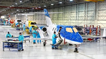 How Honda Produces Powerful Private Jet From Scratch Inside Billion $ Factory