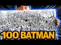 Drawing 100 BATMAN SUITS in over 24 HOURS! (SaTisFYInG!)