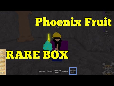 Rare Box Phoenix Fruit One Piece Legendary Roblox Youtube - roblox one piece legendary luck fruit