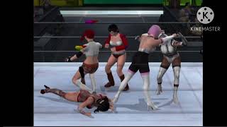 Rumble Roses 15 Woman Royal Rumble (WWE SVR 2006 PS2)