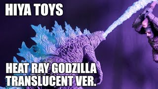 Hiya Toys Exquisite Basic Godzilla vs Kong, Heat Rat Godzilla Review! Translucent Version!