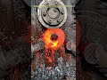 Forging Force: How Workers Shape Iron Rings with Precision