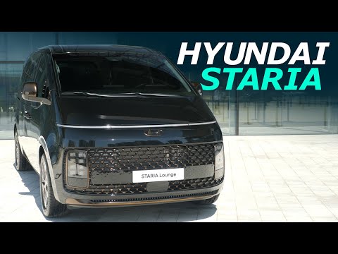   New 2022 Hyundai STARIA Lounge MPV Review The Minivan From Mars