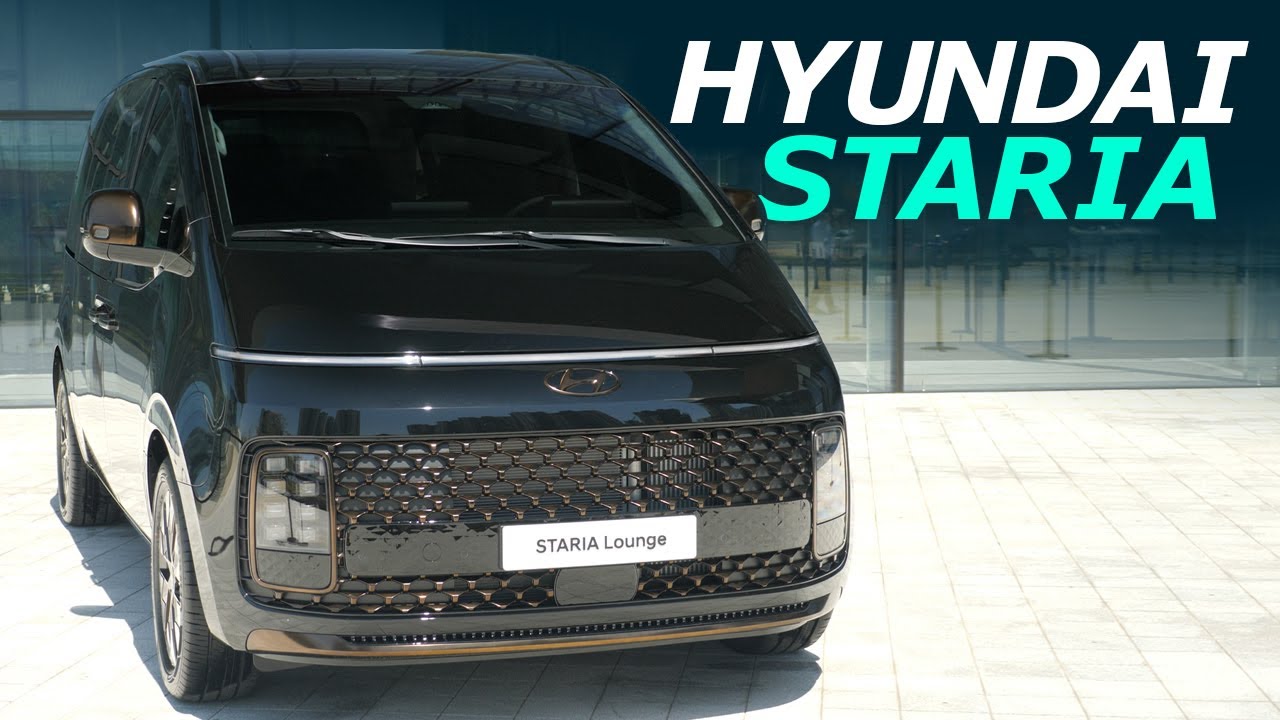 Hyundai Staria Minivan Revealed With Spaceship Design And 11 Seats