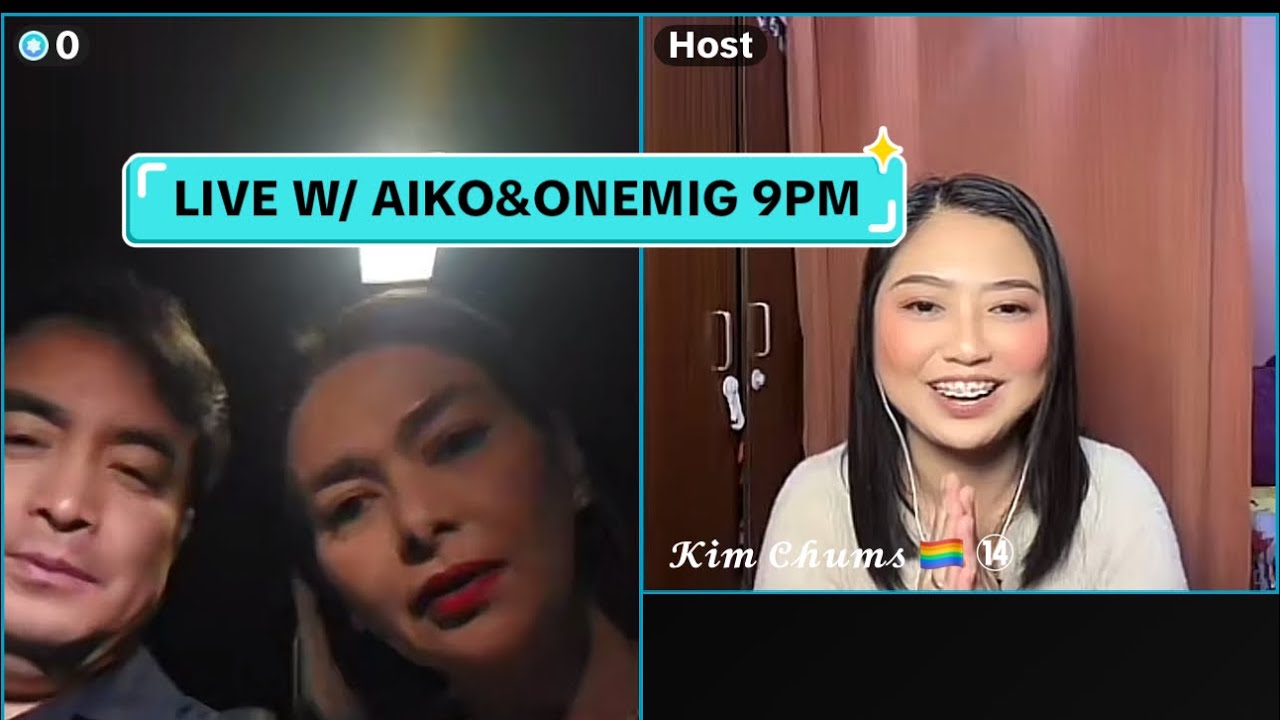 Live with Aiko&onemig #onemig #aiko #aiOne #Oneko cco:msKimChums 