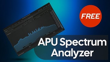 APU Spectrum Analyzer | Free Plugin Demo | No Talking