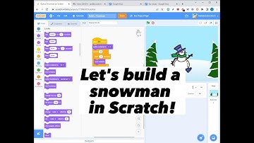 Build a snowman in Scratch