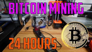 Bitcoin Mining for 24 Hours! - Using the GekkoScience COMPAC F Resimi