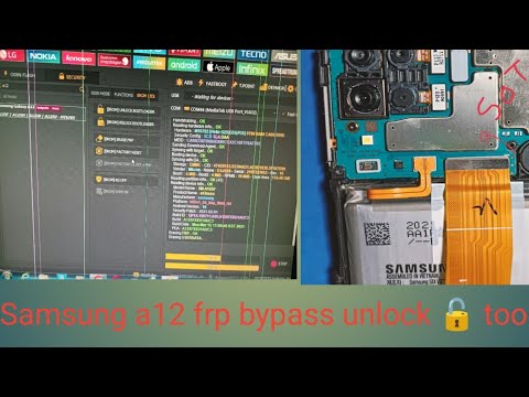 samsung a12#a125 pattern frp unlock NewMethod 2022 bysamfirm tool